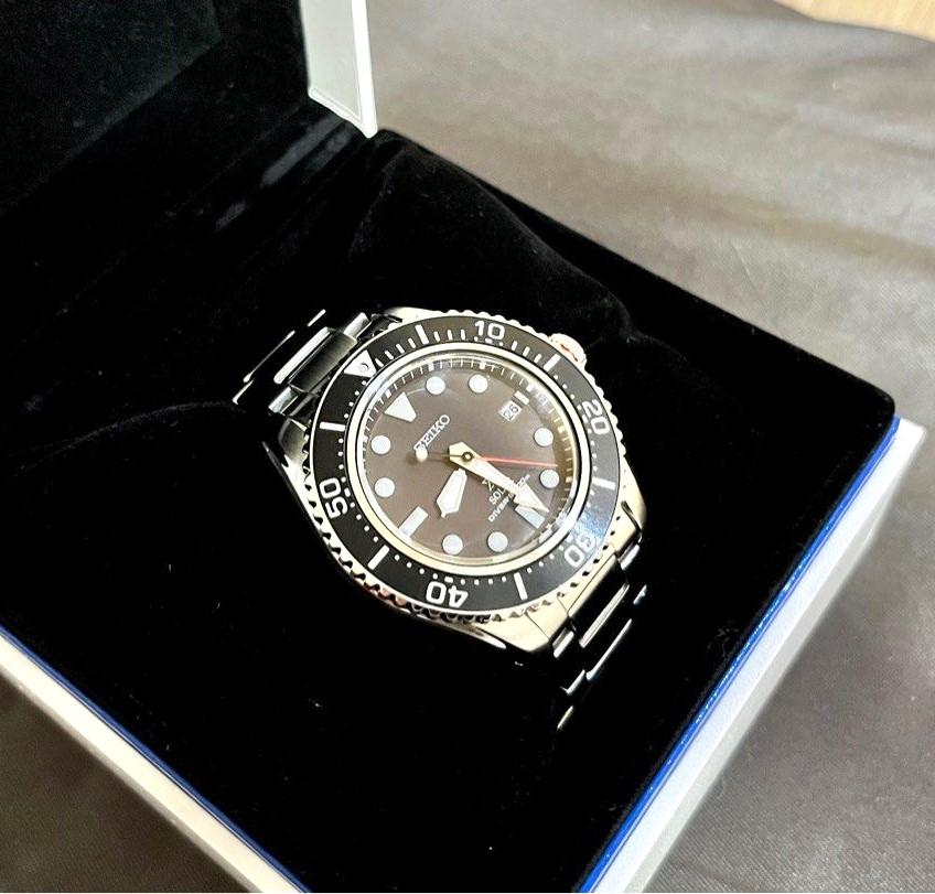 Seiko Pánské hodinky Prospex Solar SNE589P1 200M Diver