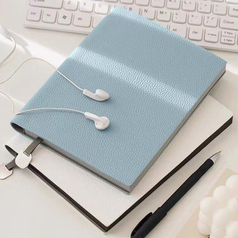 1Pcs Notebook A5 Imitation Leather Business Notebook Set Thickened Soft Leather Surface Stationery