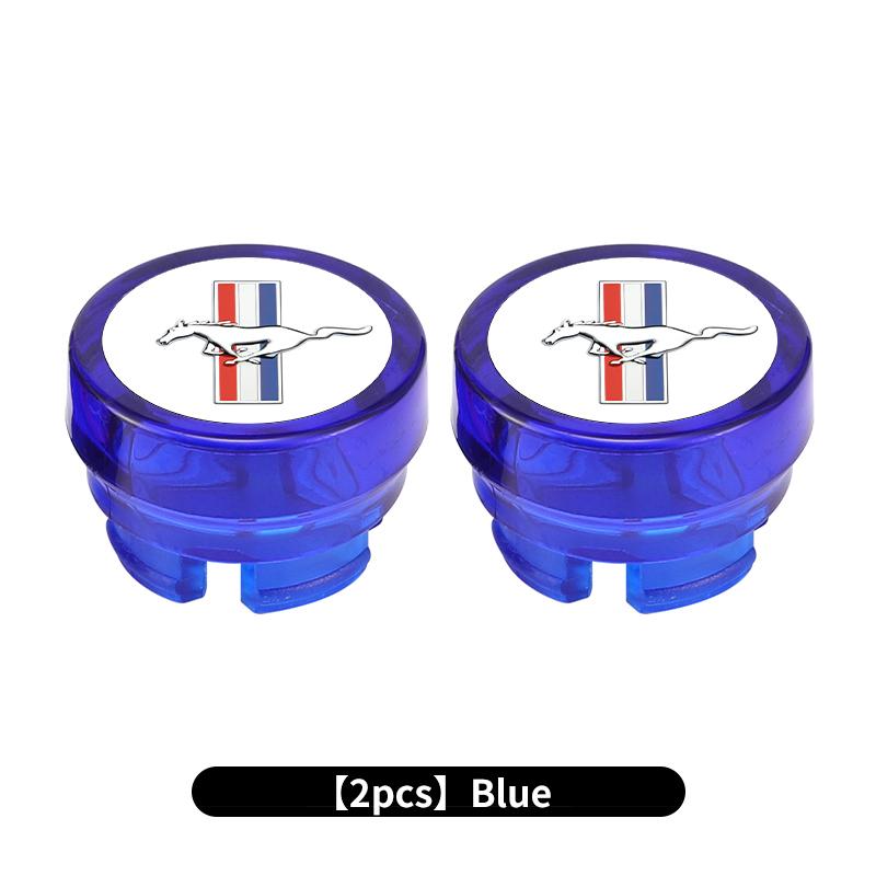 For Ford 1/2PCS Car Logo Cigarette Lighter Dust Plug Button Socket Protective Cover Escort KA Flex Everest KA Expedition Falcon APQ1
