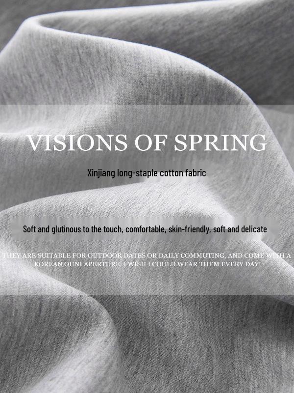 Women's Slim Fit Gray Hooded Sweatshirt - Petite Autumn Style 2025