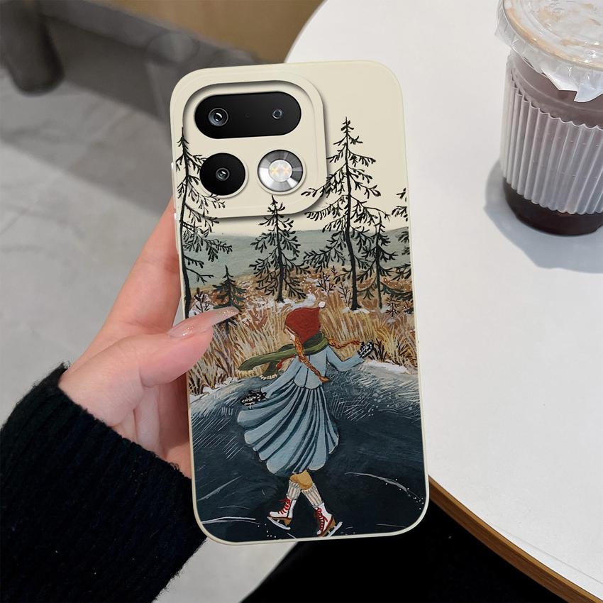 For Oppo Realme 16 14 15 Pro Plus C85 Pro OPPO Reno 15 Pro A6X A78 A96 A95 A94 A93 A92 A91 Phone Cases Fashion Pattern Soft Silicone Lightweight Shell