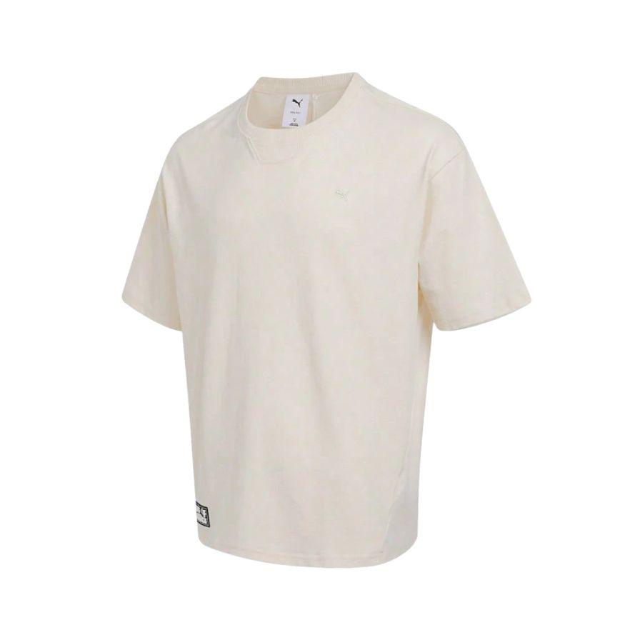 

Puma Select Knitted Casual Round Neck Short Sleeve T-Shirt Unisex Tops 631558-87 XS