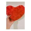 VX Plush Heart-shaped Mini Cushion 20cm Decoration Cushion Red Soft Plush Material Valentine's Day Interior MKHR-01