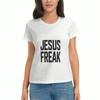 Jesus Freak 's Cotton T Shirt, Premium Cotton Graphic, Durable, Casual Fashion. Express Your Faith With This Unique Design, Comfortable Fit For Everyd