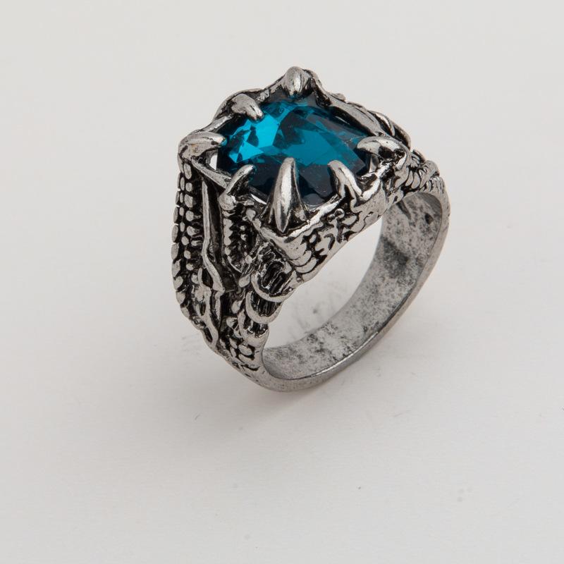 

Европейское и американское новое мужское властное ретро кольцо с когтем дракона модное кольцо 10