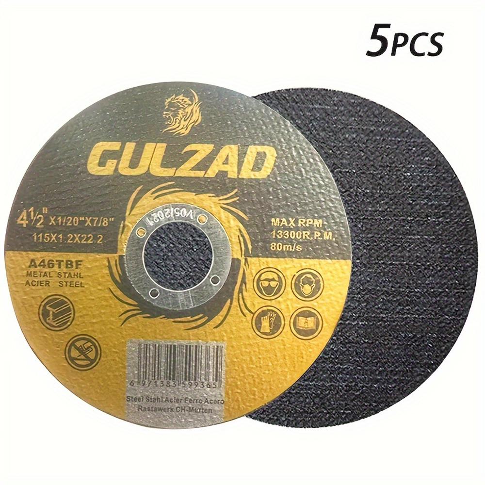 

4-1/2 дюйма 115 мм диск для резки металла смоляной шлифовальный круг диск для нержавеющей стали железный угловой шлифовальный станок режущий дисковый пильный диск 5 pcs