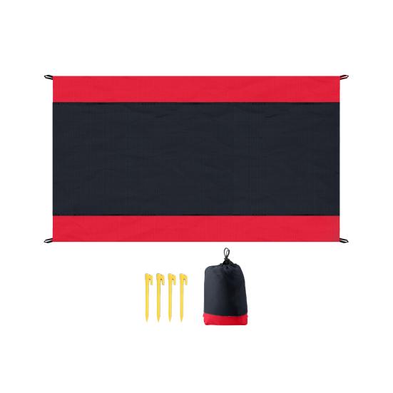 

Пляжный коврик Портативный Водонепроницаемый Складной Кемпинговый Коврик Для Пикника Износостойкий Влагостойкий Дорожный Пикник S чёрный