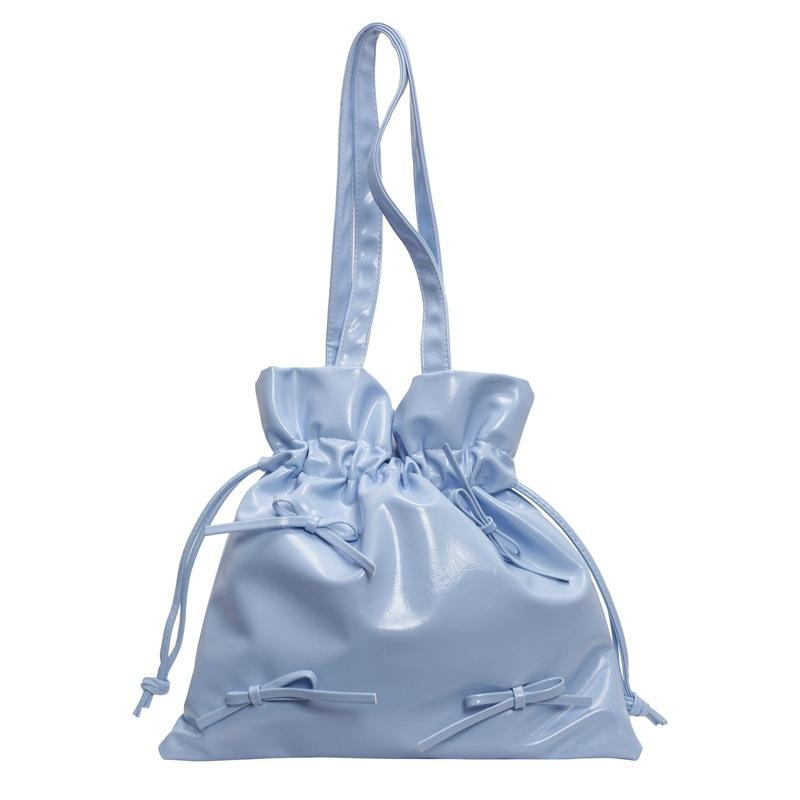 

Женская сумка через плечо Новая универсальная сумка-тоут большой вместимости Модная сумка для поездок на работу синий