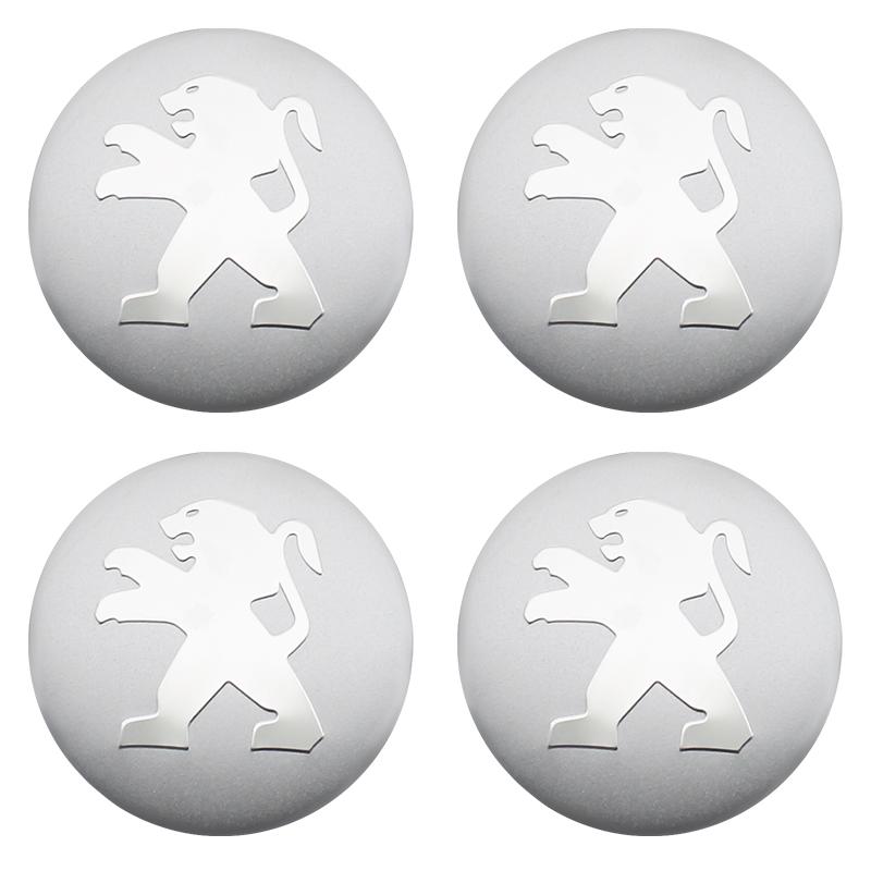 

2026 Горячая Наклейка на Автомобиль 4 ШТ 56 мм Центральная Крышка Ступицы Колеса Автомобиля Колпак Значок Наклейка Аксессуар Для Peugeot 108 2008 206 207 3008 20 4PCS For Peugeot