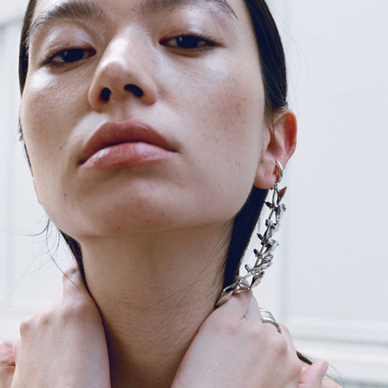 Cellmute PETAL DROP EARCUFF(2COLOR)