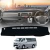 Virauto Toyota Compatible Hiace 200 Series Dashboard Mat Wide Body Dashboard Cover Design Dash Mat HIACE 200 August 2004 Present Sun Protection