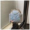 Fashion Polyester Evening Bags Embroidered Chain Banquet Bag Shoulder Bag Women