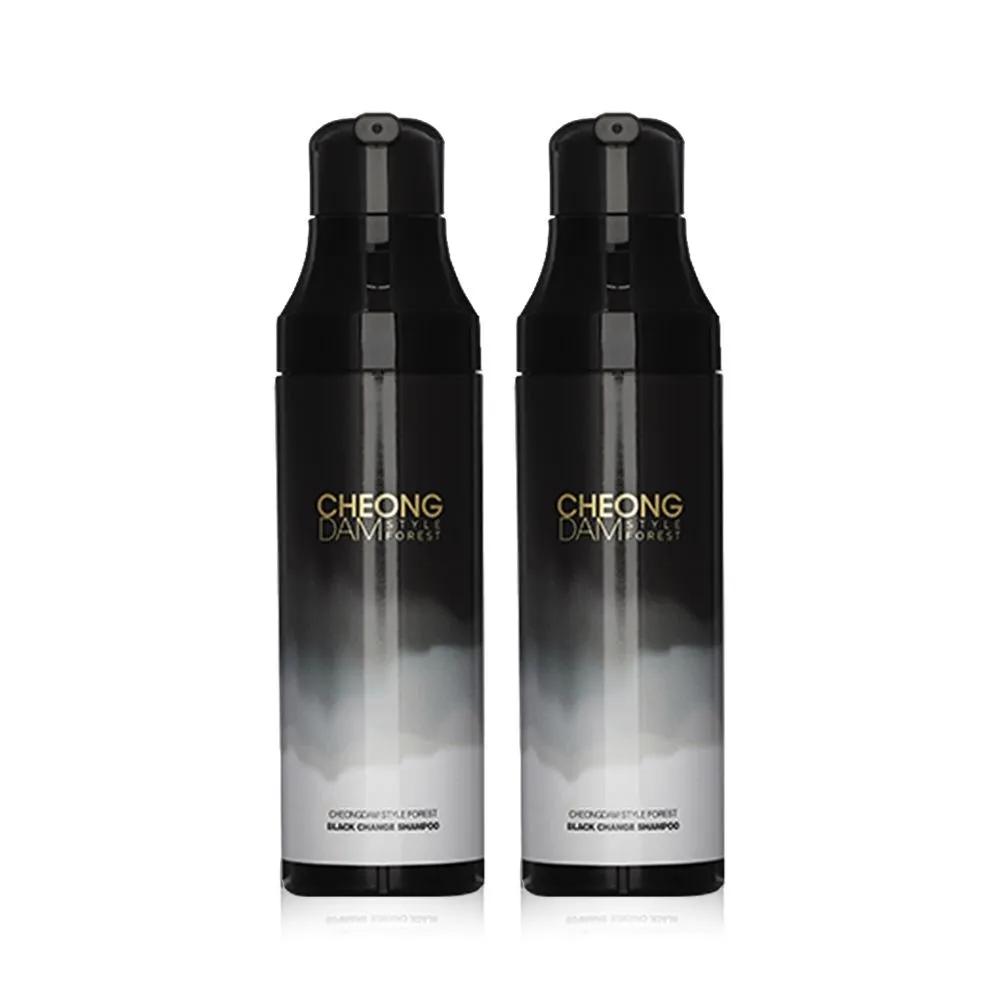 CHEONG DAM Forest Black Change Hair Dye Shampoo Dark Brown 2 Packs