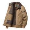 Men's High-End Winter Pilot Jacket with Lambswool and Velvet