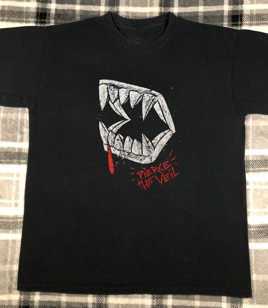 New Rare Horror Pierce The Veil Band Shirt Cotton S-5XL LL616 Unisex T-Shirt XXL