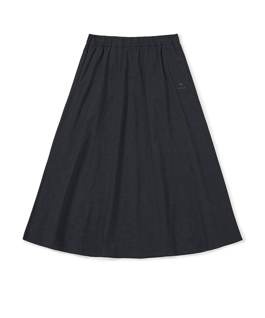 Snow Peak Apparel Cooling Root Flare Long Skirt (S25Mwrsk61) Navy