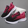 Spring New Women's Shoes Soft Sole Wear-resistant Shoes Mesh Breathable Fly-woven Sports Shoes