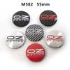 4ks 55mm M582 Středové pokličky kol O.Z OZ Racing Sportovní znak Krytka náboje disku Znak Doplňky pro styling auta