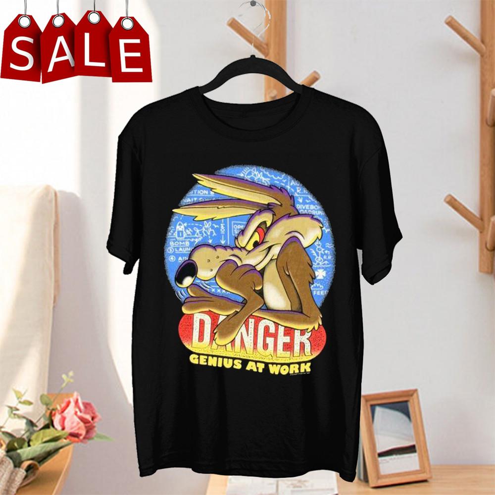 Funny Men Wile E Coyote and the Road Runner Tee T Shirt Unisex T-Shirt S