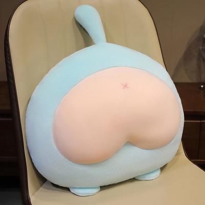 35cm Super Sexy Hüfte Po Plüschkissen Cartoon Stoff Pfirsiche Gesäß Kissen Kinderspielzeug Geschenke Deko Kissen für Stuhl