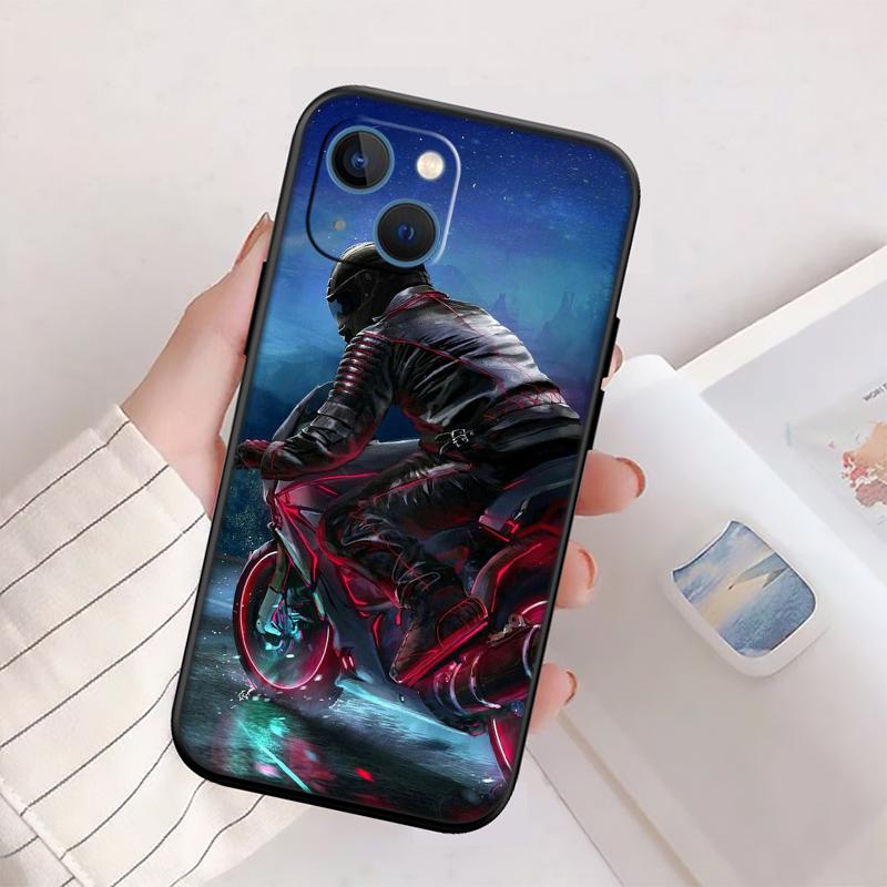 Motorcycle Racing Phone Case for OPPO A40 A60 A80 A15 A16 A16K A12 A17 A17K A54 A54S A53 A53S A55 A56 A57 A98 F23