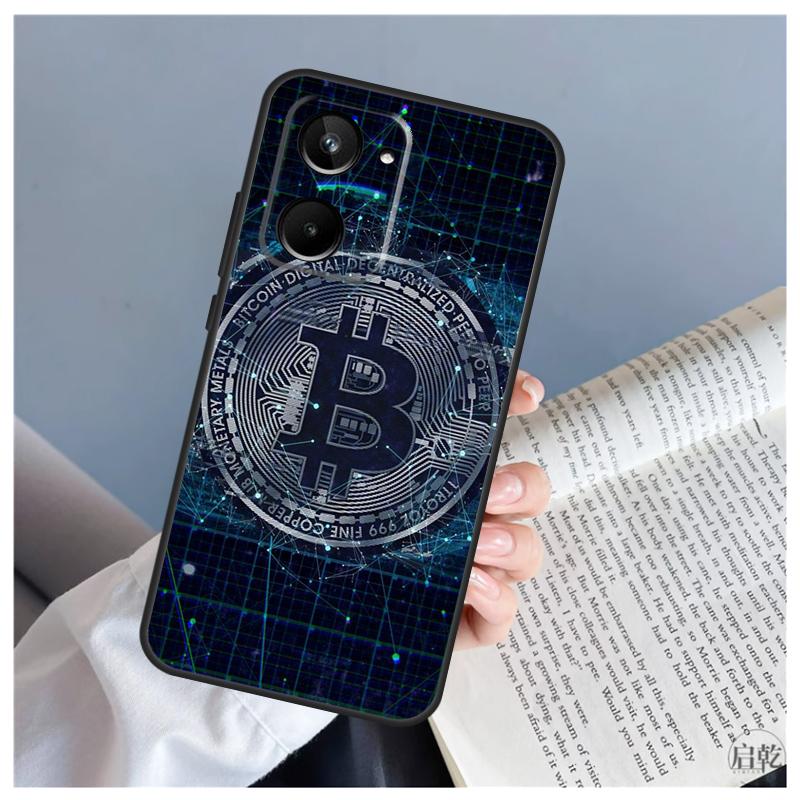 Bitcoin For Realme GT7 Pro GT6 C67 C65 C63 C61 C55 C53 C51 C35 C71 C75 11 12 13 14 15 Pro Plus Case