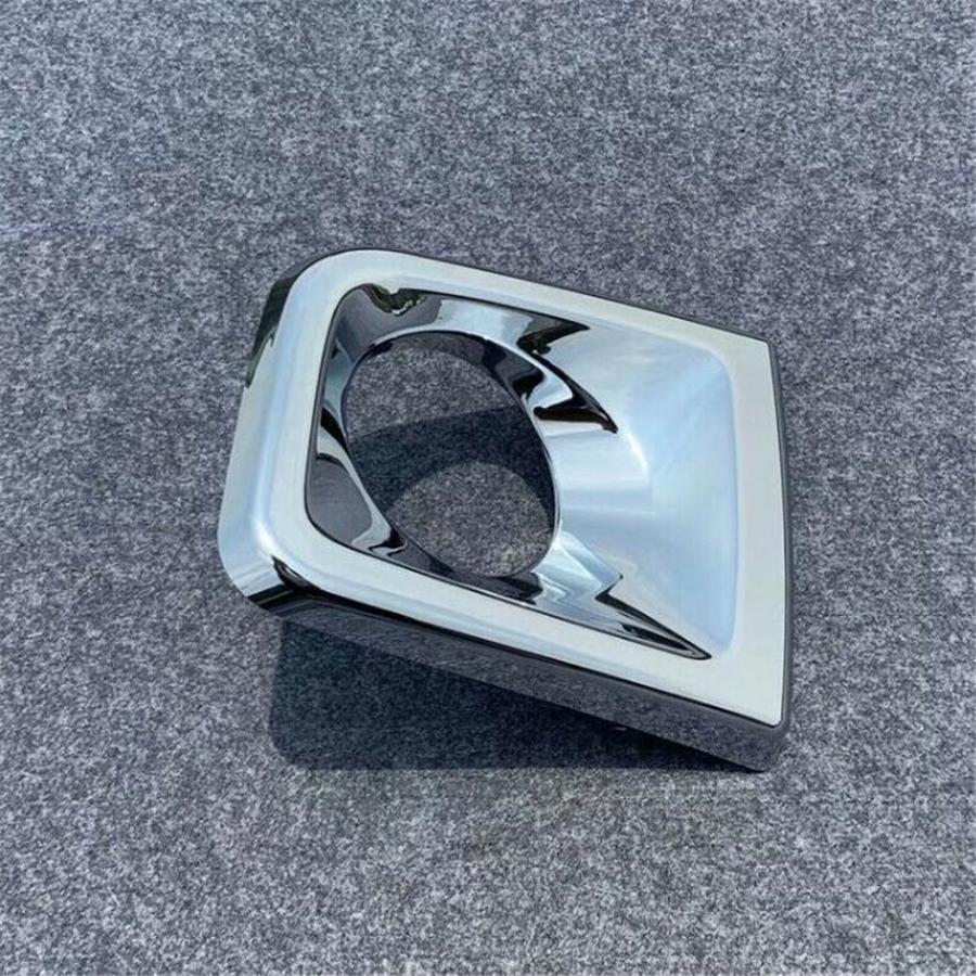 2PCS ABS Chrome Front Fog Light Cover Trim Fit For Toyota Tacoma 2016 - 2019