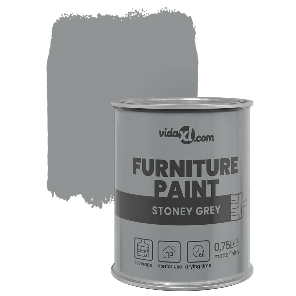 Furniture Paint Gray 0.75 L Wall Print