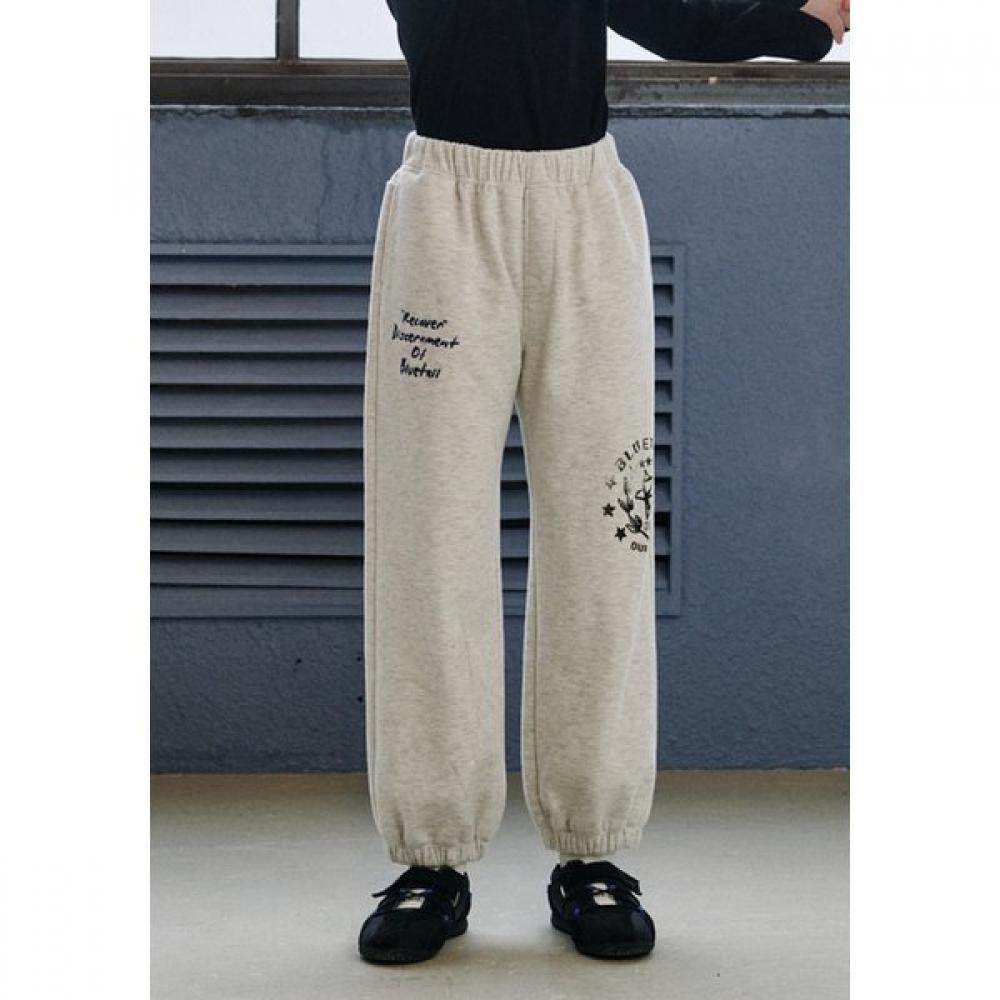 Bluetail Light Gray Daimaru Sweatpants Aaa1pt06lg