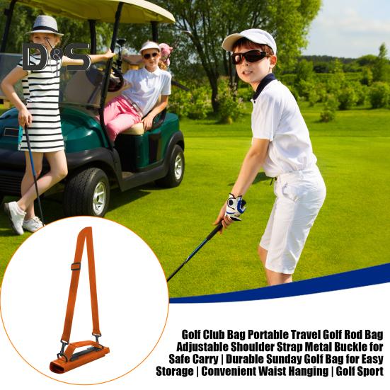 Borsa da golf piccola da viaggio per uomo, donna, mini borsa da golf portatile, borsa da golf Sunday