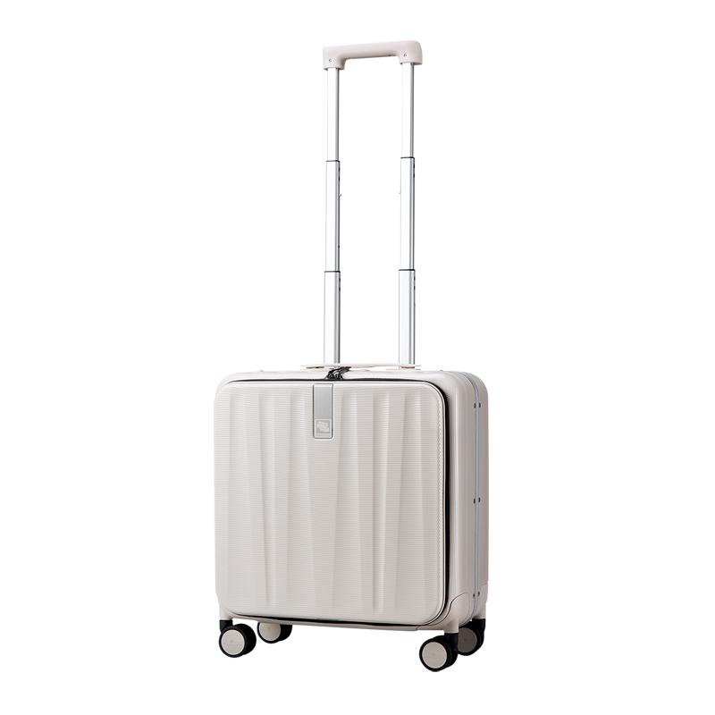 Hanke 18-inch Front-Opening PC Carry-on Suitcase 18-inch