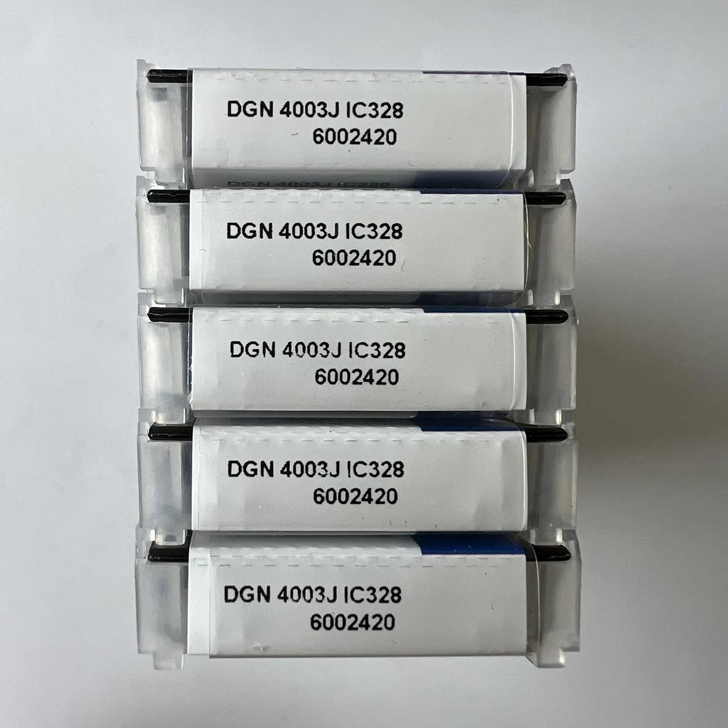 ISCAR / DGN4003J IC328 / Industrial Indexable Carbide Inserts 10 Pcs