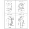 RTP Thick Film Non-Inductive Precision Resistor 35W 50W 100W 50ohm 1%