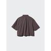 Uniqlo Japan Nylon Boxy Short Shirt 5 Minute Sleeve