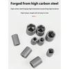 10Pc Quick Install Socket Adapter Set Durability Construction Broad Compatibility for Efficient Work In Various Application