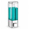 Wall Mounted Liquid Soap Dispenser (350 Ml) | Leak-Proof Manual Pump | for Bathroom Wash Basin, Kitchen Sink, Handwash/Dishwash