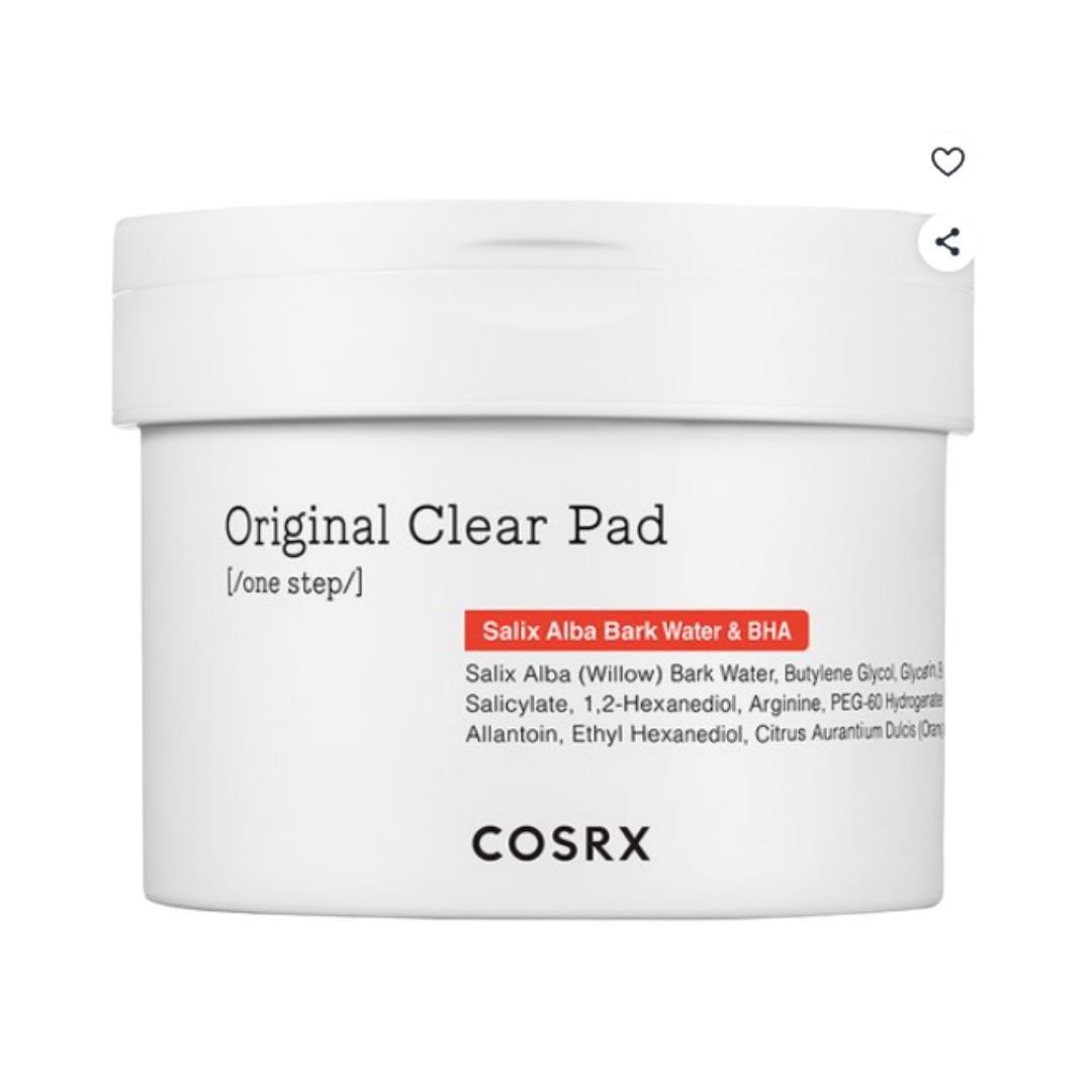 

COSRX One Step Original Clear Pad BHA Exfoliating & Pore Care 140ml (70 Pads)