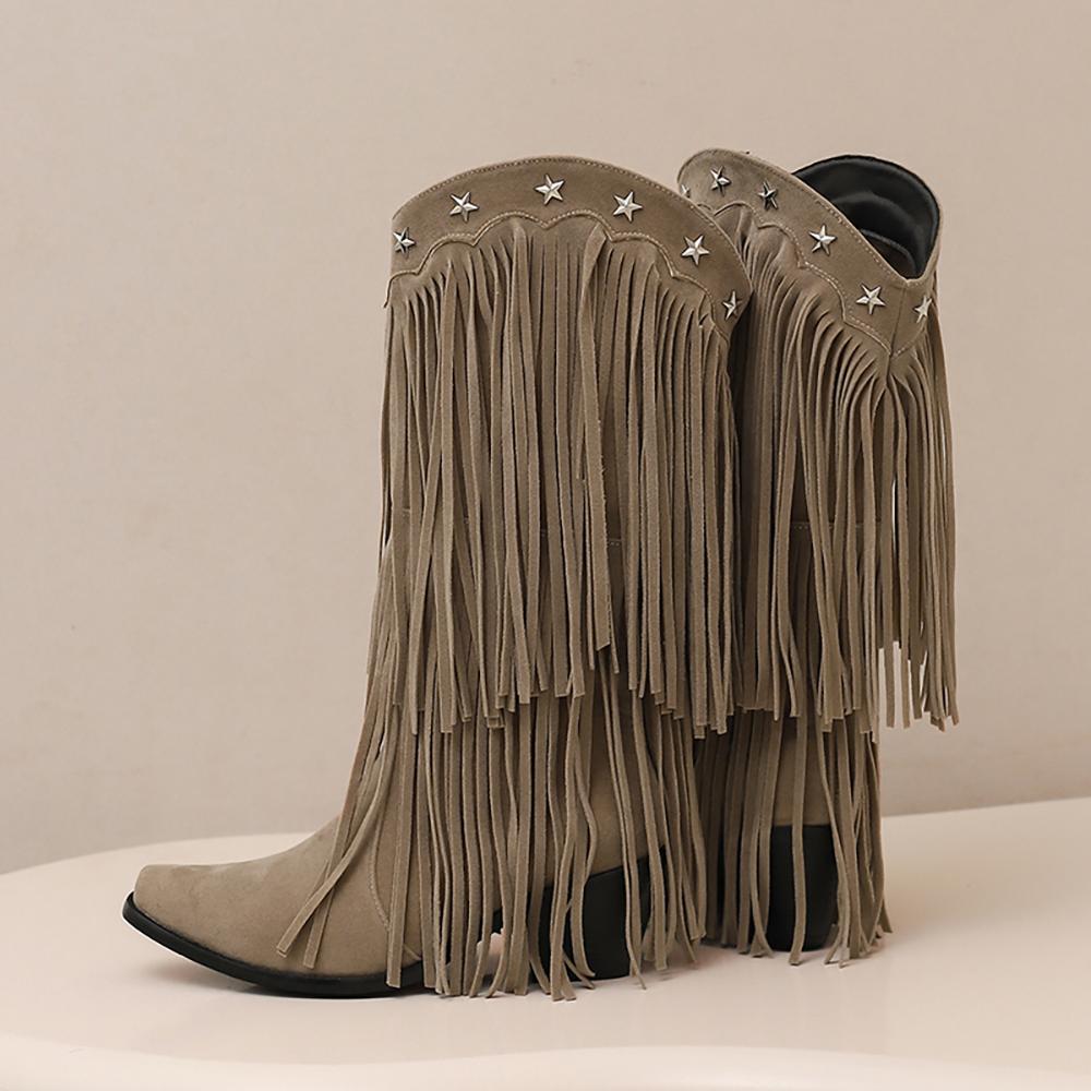 

Pink Black Women Knee High Boots High Heel Small Big Size 32 48 39 абрикосовий