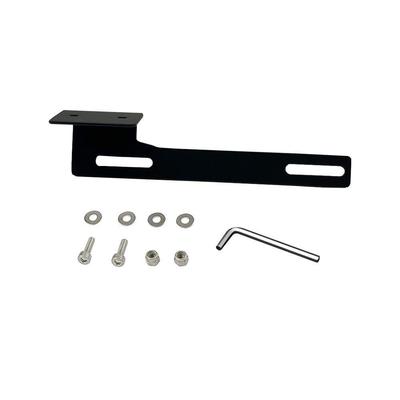 ALE Car Recorder Camera Stay Top Left Mount for Rear Camera Universal License Mount Black