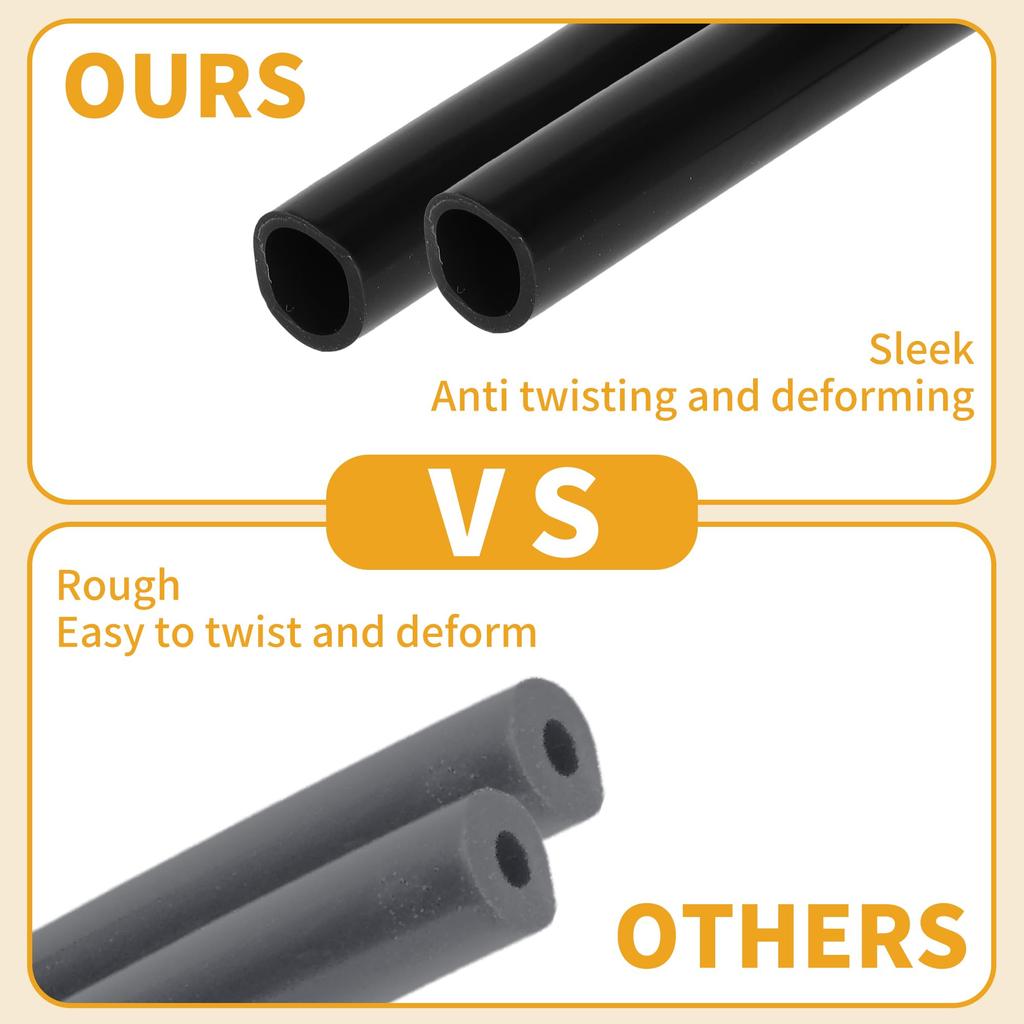 Partuto 1pc 130PSI Max Pressure Universal Silicone Vacuum Tube Hose Car Automotive Vacuum Line