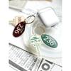 Daiso Travel Key Shaped Key Ring Green  1000  B