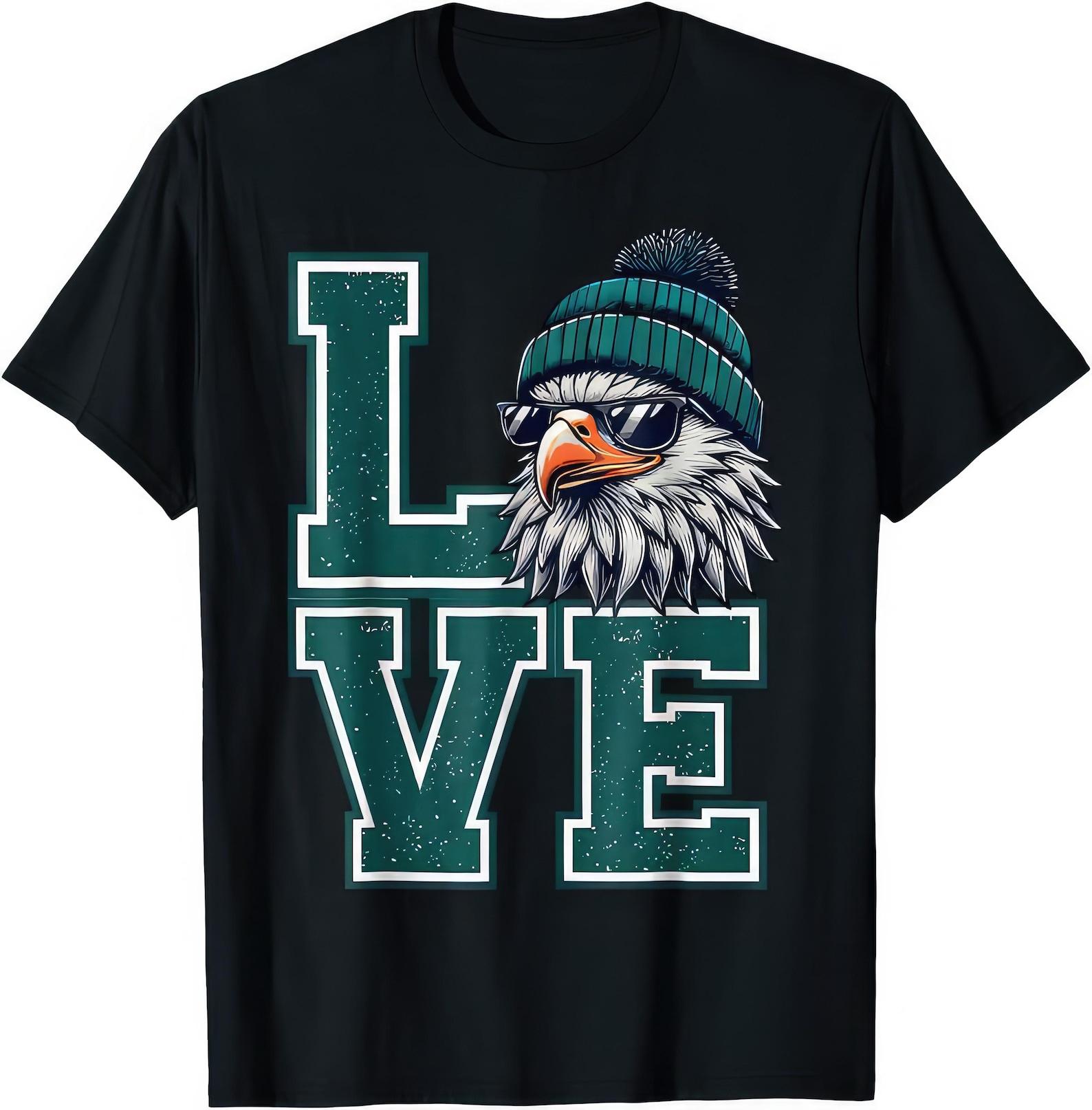 Love Eagles T shirt L