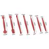 7Pcs Car Styling Car Scraper Squeegee Tool Film Wrapping Vinyl Window Ice Remover Cleaning Wash Gap Scraper Tool car