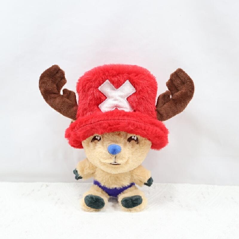 New In Stock One Piece Chopper Plush Doll Cute Anime Peripherals Toy Birthday Christmas Gift