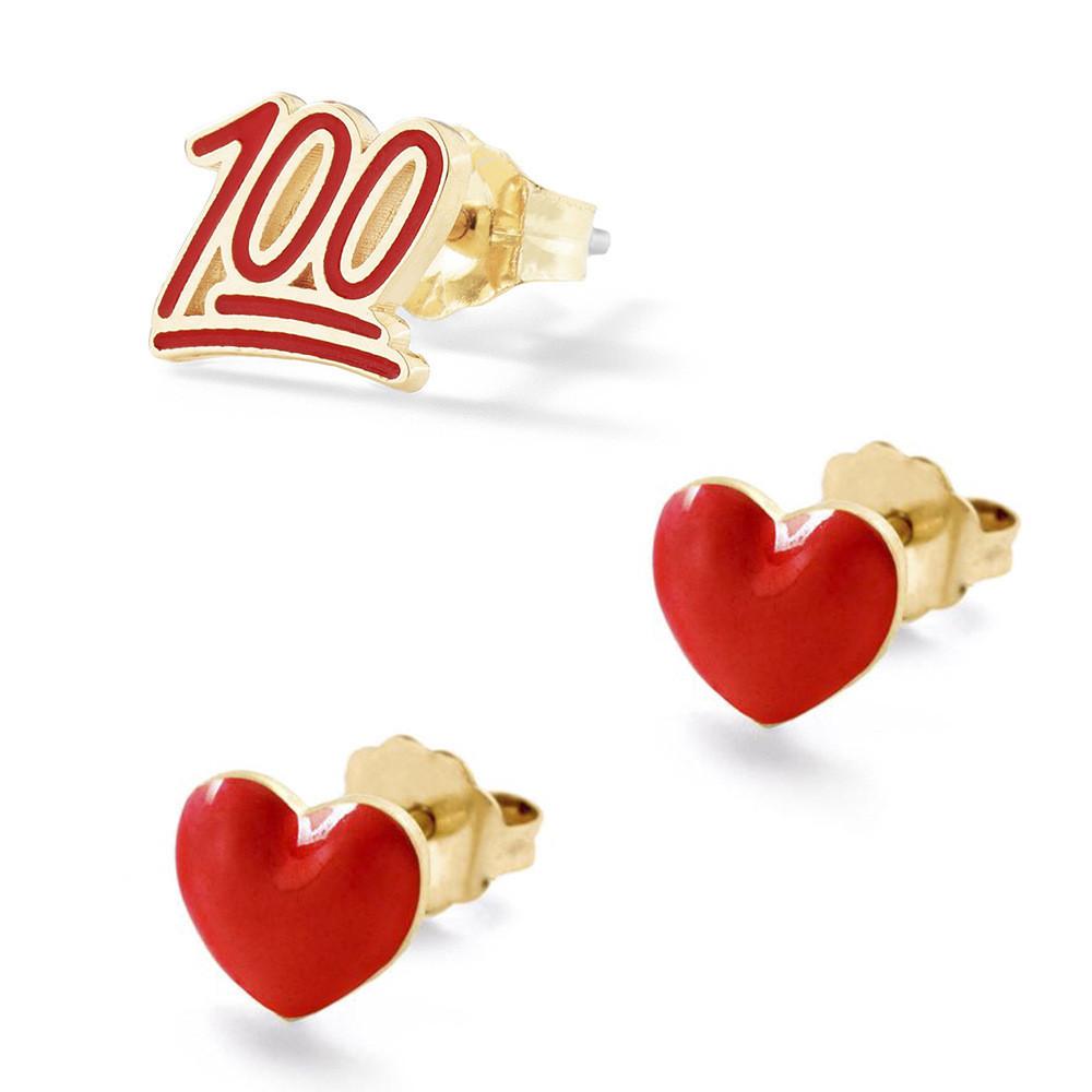 Mini Stunning Heartshaped Earrings For Weddings And Celebrations