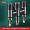Multi-Port Angle Valve: Three-Way Faucet Diverter for Washing Machine