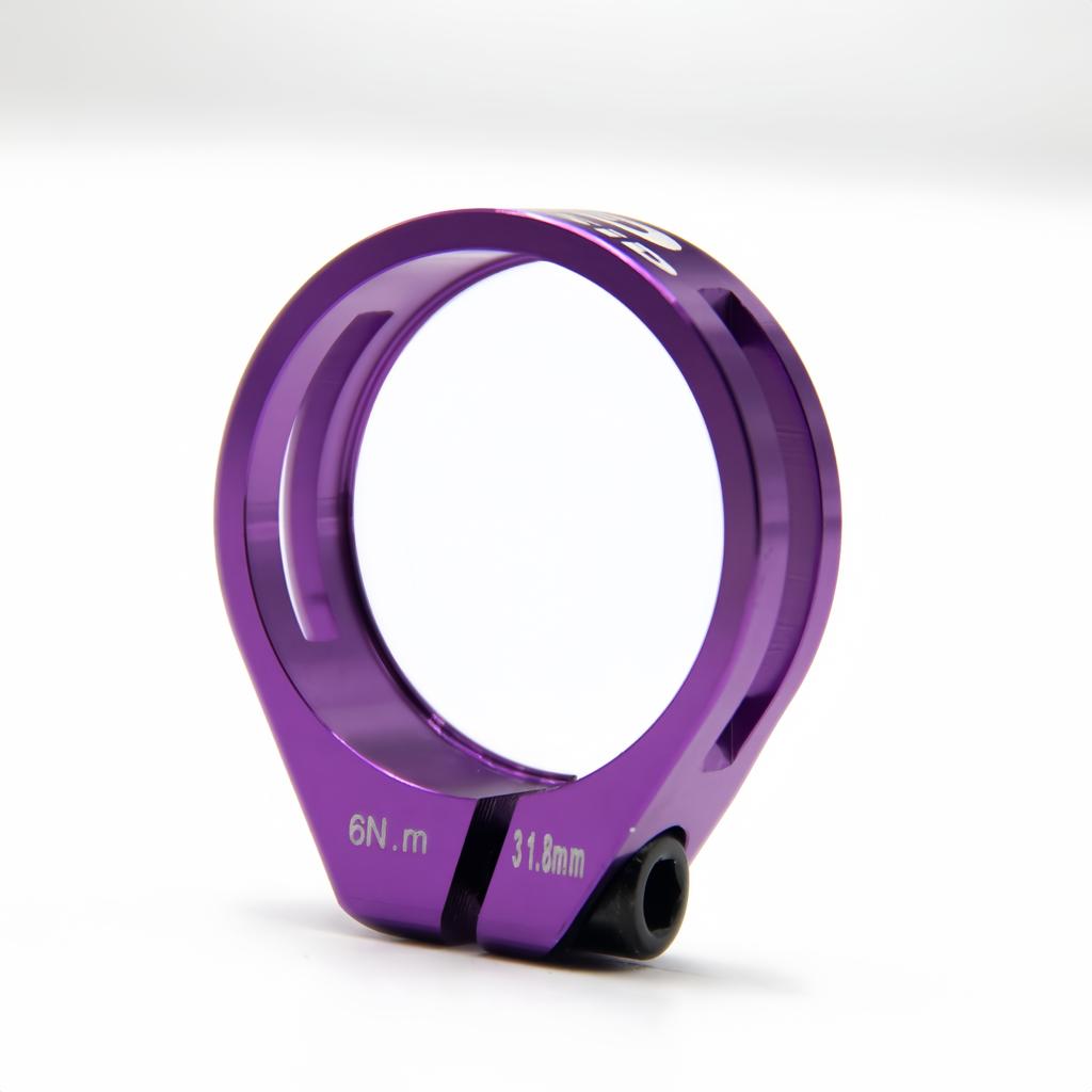 Bicycle Seat Post Clamp 31.8mm Highway Bicycle Seat Tube Clamp Ultra Light Mountain Bicycle Seat Tube Bicycle Accessories