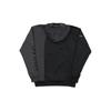 Nike Alphabet Logo Print Half-Zip Reflective Hoodie With Drawstring Men Tops Black Grey AT6098-060