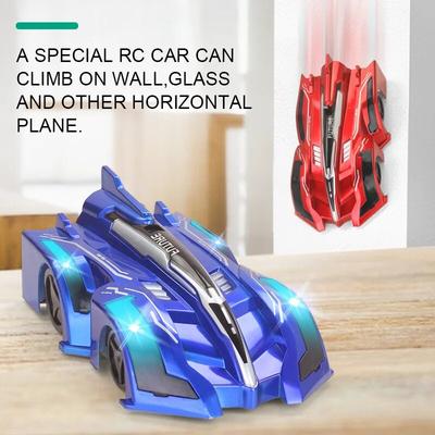 Remote Control Wall Climbing Car Electric Drift Stunt RC Racing Car Toy for Boys 2 Modes for Wall and Floor Driving