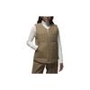 Jordan Solid Color Loose Casual Vest Women Tops Seaweed-Brown FB5193-395